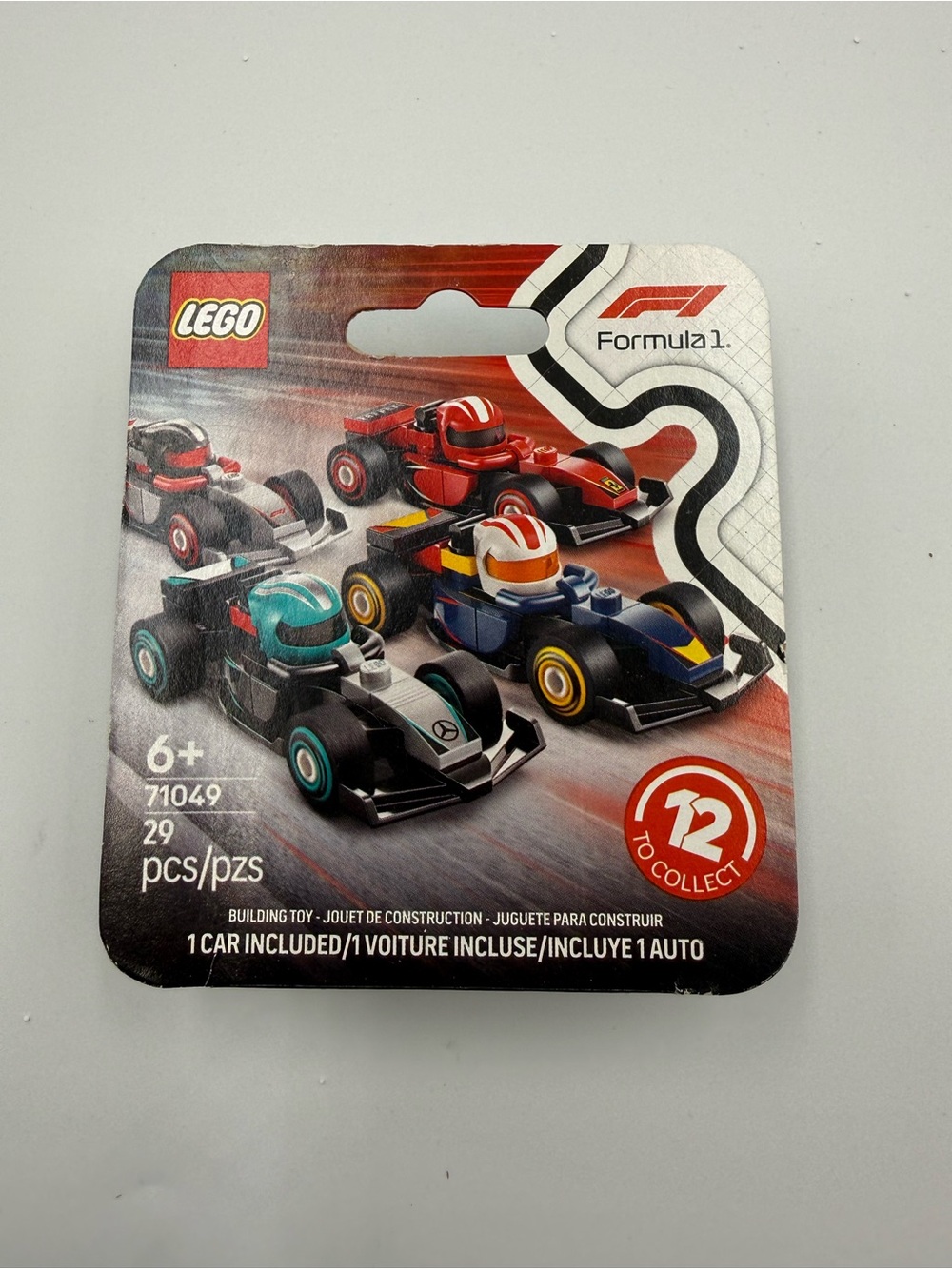 LEGO Formula 1 Collectible Race Car - LEGO Formula 1 Minifigure Blind Box